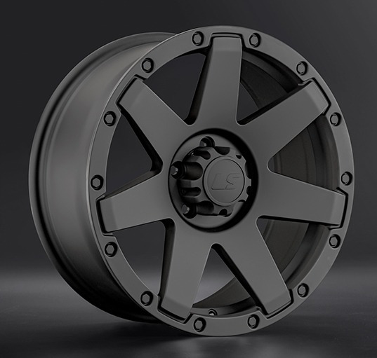 Диски LS wheels LS 881 8.5 х 18 5*114,3 Et: 30 Dia: 66.6 черный матовый