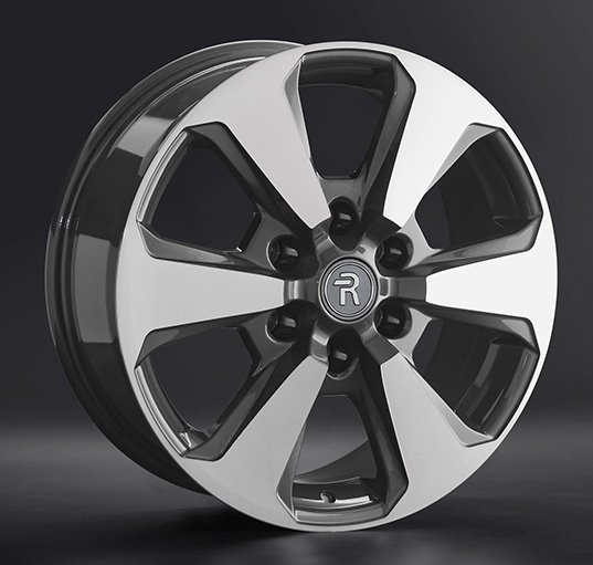 Диски Replay LX243 7.5 х 18 6*139,7 Et: 55 Dia: 95.1 серый с полировкой