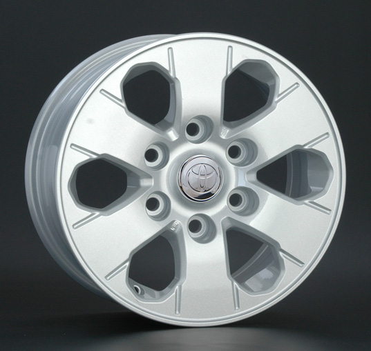 Диски Replica LA TY124 6 х 15 6*139,7 Et: 30 Dia: 106.1 классический серебристый цвет