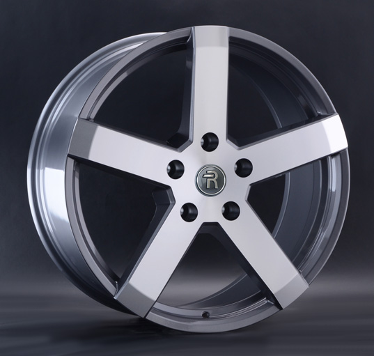 Диски Replay LX137 9.5 х 22 5*150 Et: 45 Dia: 110.1 серый с полировкой