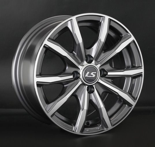 Диски LS wheels LS786 6 х 16 4*100 Et: 52 Dia: 54.1 серый с полировкой