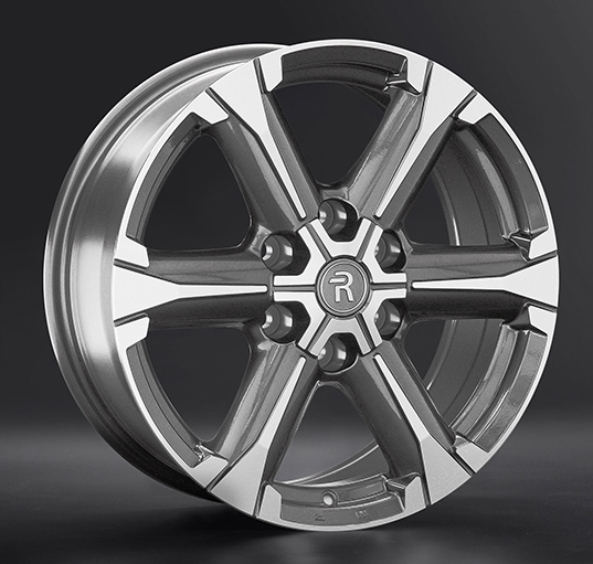 Диски Replay MI170 7.5 х 18 6*139,7 Et: 38 Dia: 67.1 серый с полировкой