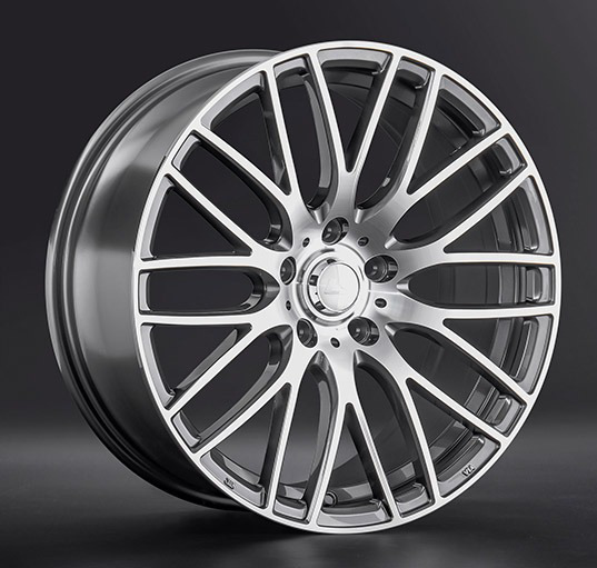 Диски LS wheels LS471 8 х 18 5*114,3 Et: 45 Dia: 73.1 серый с полировкой