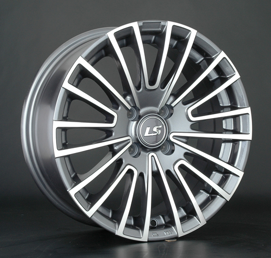 Диски LS wheels LS479 6.5 х 15 4*100 Et: 40 Dia: 73.1 серый с полировкой