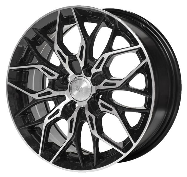 Диски RR CSSD2853 7.5 х 17 5*114,3 Et: 45 Dia: 67.1 черный с проточкой глянцевый