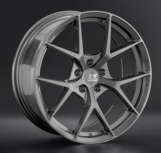 Диски LS wheels FlowForming RC66 8 х 18 5*108 Et: 45 Dia: 63.3 серый матовый