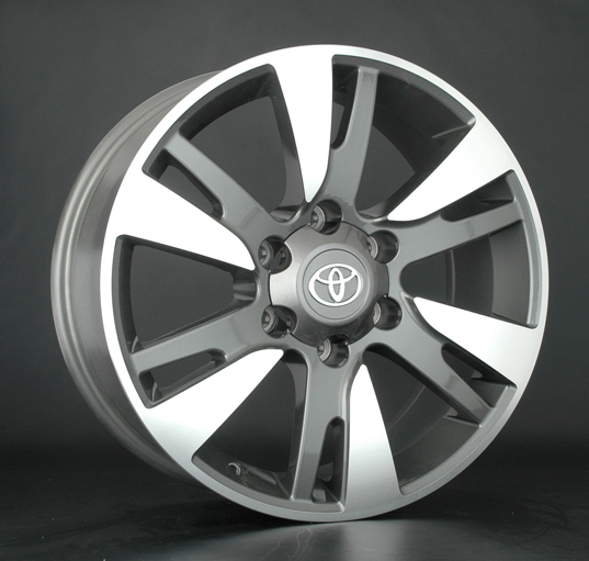 Диски Replay TY76 7.5 х 18 6*139,7 Et: 25 Dia: 106.1 серый с полировкой