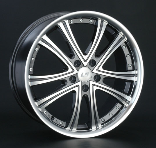 Диски LS wheels LS289 8 х 18 5*108 Et: 45 Dia: 63.3 серый с полировкой