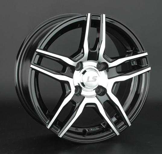 Диски LS wheels LS569 6.5 х 15 5*100 Et: 40 Dia: 73.1 черный полностью полированный
