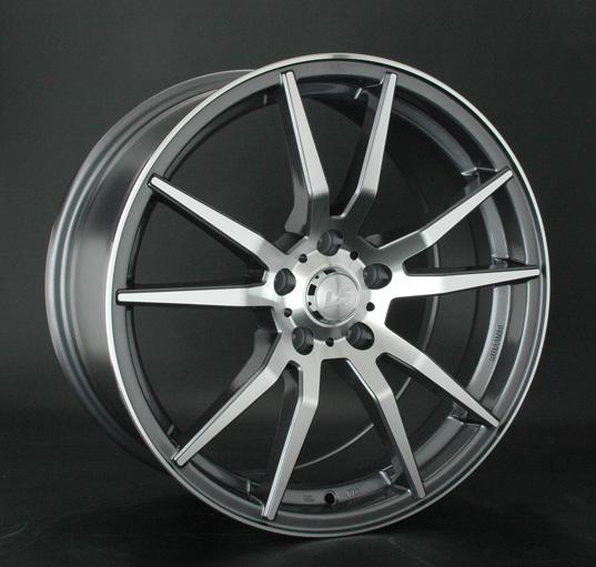 Диски LS wheels LS 762 8 х 18 5*114,3 Et: 45 Dia: 73.1 серый с полировкой