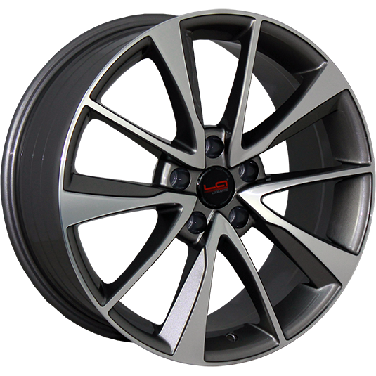 Диски Replica LA LX136 8 х 18 5*114,3 Et: 30 Dia: 60.1 серый с полировкой