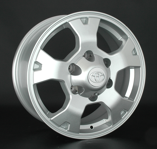 Диски Replica LA TY191 7.5 х 17 6*139,7 Et: 30 Dia: 106.1 классический серебристый цвет