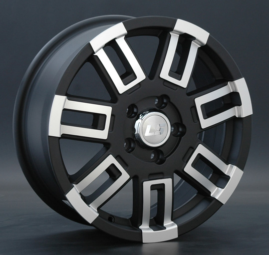 Диски LS wheels LS158 8 х 16 5*139,7 Et: 30 Dia: 98 черный с проточкой матовый