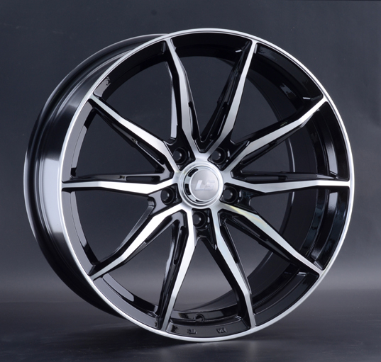Диски LS wheels LS1055 7 х 16 5*114,3 Et: 42 Dia: 67.1 черный полностью полированный