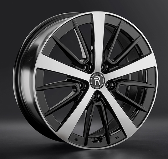 Диски Replay SB93 7 х 18 5*114,3 Et: 48 Dia: 56.1 черный полностью полированный