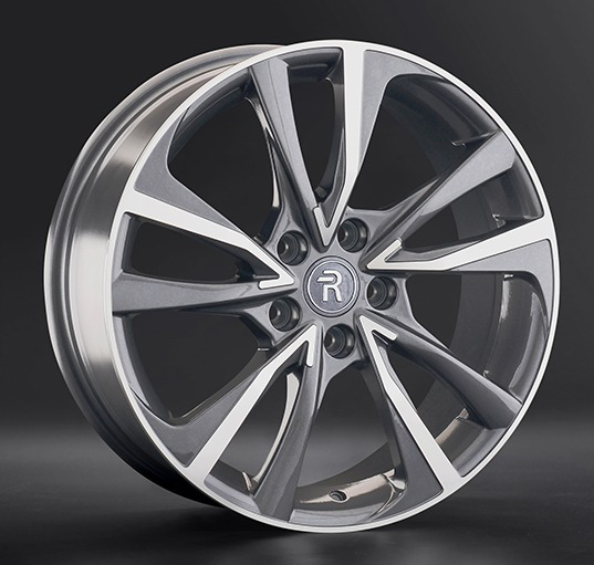 Диски Replay HV88 7.5 х 18 5*114,3 Et: 40 Dia: 66.6 серый с полировкой