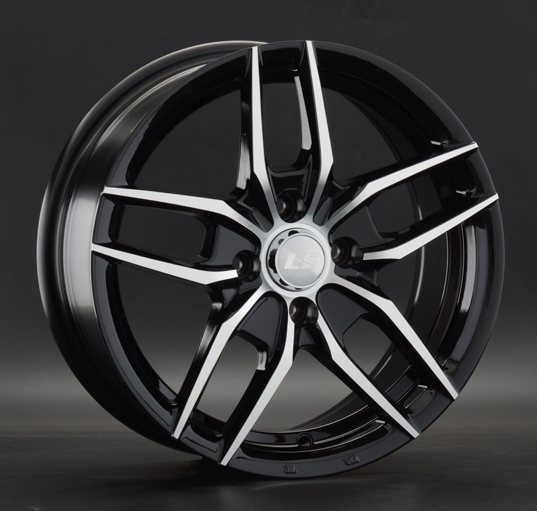 Диски LS wheels  LS 891 6.5 х 15 4*100 Et: 40 Dia: 73.1 черный полностью полированный