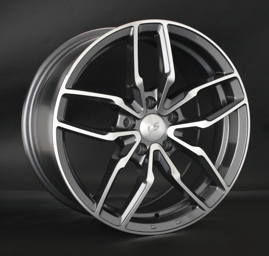 Диски LS wheels LS 790 7.5 х 17 5*114,3 Et: 40 Dia: 67.1 серый с полировкой