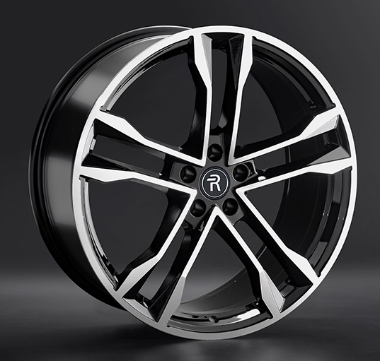 Диски Replay VV385 9.5 х 21 5*112 Et: 31 Dia: 66.6 черный полностью полированный