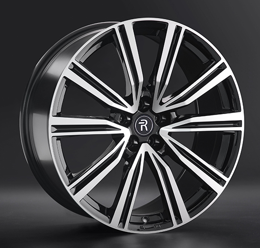 Диски Replay B334 9.5 х 21 5*112 Et: 37 Dia: 66.6 черный полностью полированный