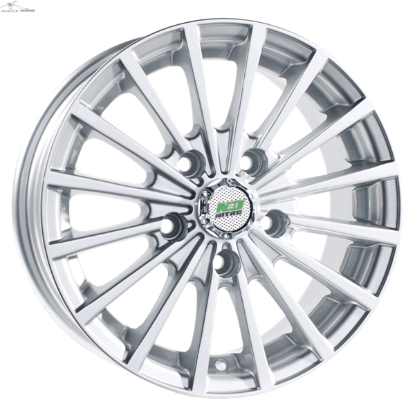 Диски N2O Y241 6 х 14 4*98 Et: 35 Dia: 58.6 классический серебристый цвет