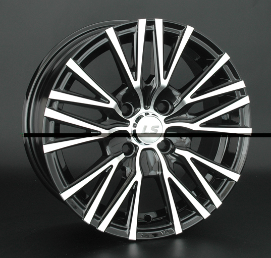 Диски LS wheels LS568 7 х 16 5*114,3 Et: 40 Dia: 73.1 черный полностью полированный