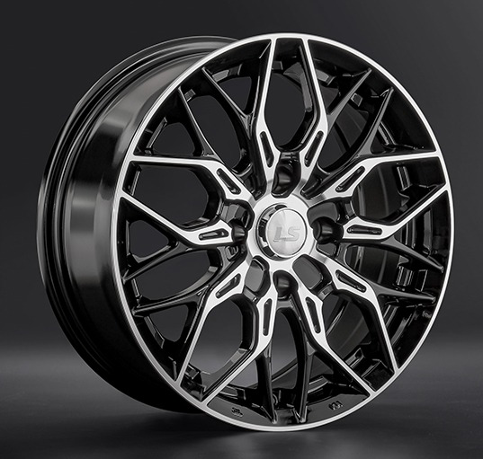 Диски LS wheels LS1355 7 х 16 4*114,3 Et: 40 Dia: 67.1 черный полностью полированный