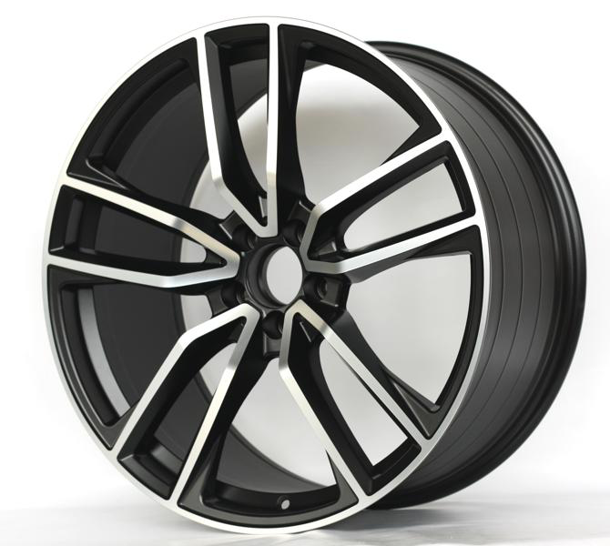 Диски RST R2106FF 10 х 21 5*112 Et: 44 Dia: 66.6 черный с проточкой матовый