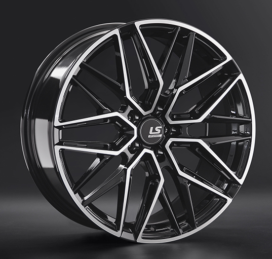 Диски LS wheels FlowForming RC59 8.5 х 19 5*108 Et: 30 Dia: 65.1 черный полностью полированный