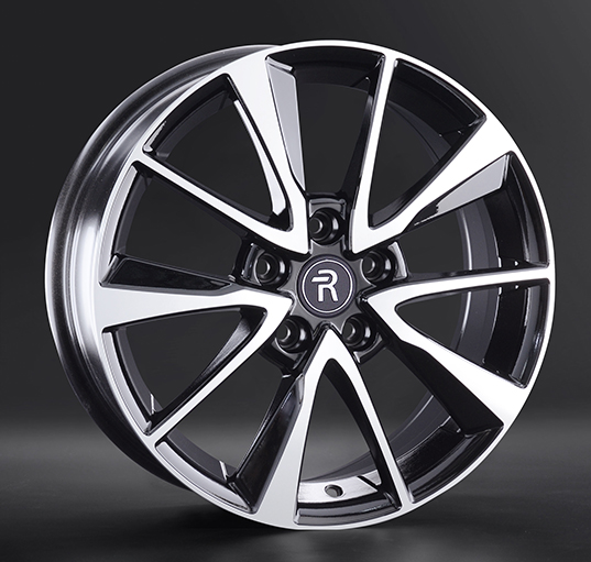 Диски Replay LX136 8 х 18 5*114,3 Et: 30 Dia: 60.1 черный полностью полированный