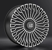 Диски LS wheels FlowForming RC99 8.5 х 20 6*120 Et: 45 Dia: 67.1 черный с проточкой матовый