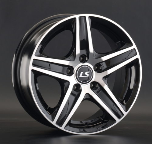 Диски LS wheels LS321 6.5 х 15 5*100 Et: 43 Dia: 57.1 черный полностью полированный