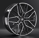 Диски LS wheels FlowForming RC59 9 х 20 5*112 Et: 35 Dia: 66.6 черный полностью полированный
