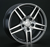 Диски LS wheels LS281 6.5 х 15 5*114,3 Et: 40 Dia: 73.1 серый с полировкой