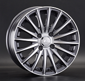 Диски LS wheels LS804 7 х 16 5*112 Et: 42 Dia: 66.6 серый с полировкой