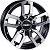 Диски AERO V2100 6.5 х 16 5*139,7 Et: 40 Dia: 98 черный с проточкой глянцевый