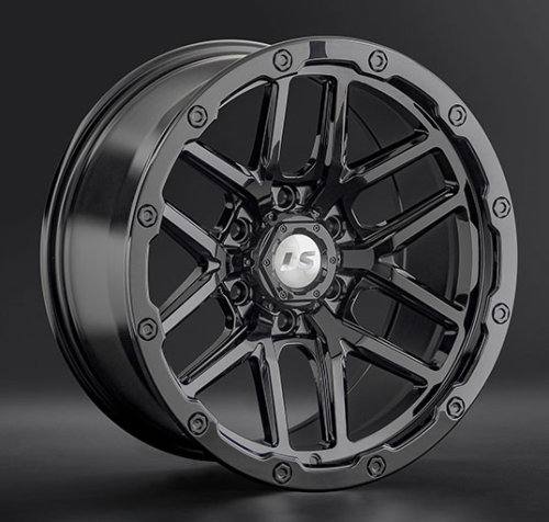 Диски LS wheels LS1362 9.5 х 18 6*139,7 Et: 0 Dia: 106.1 черный матовый