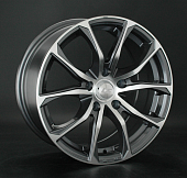 Диски LS wheels LS 764 7.5 х 17 5*100 Et: 40 Dia: 73.1 серый с полировкой