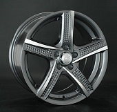 Диски LS wheels LS 758 7.5 х 17 5*112 Et: 40 Dia: 57.1 серый с полировкой