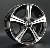 Диски LS wheels LS202 7 х 16 4*100 Et: 40 Dia: 73.1 черный полностью полированный