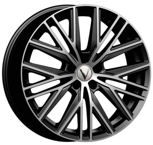 Диски N2O V2235 8.5 х 20 5*114,3 Et: 54 Dia: 67.1 черный с проточкой глянцевый