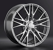 Диски LS wheels LS 861 7 х 16 5*114,3 Et: 45 Dia: 67.1 серый с полировкой