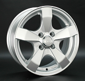 Диски LS wheels LS205 7 х 17 4*100 Et: 40 Dia: 60.1 классический серебристый цвет