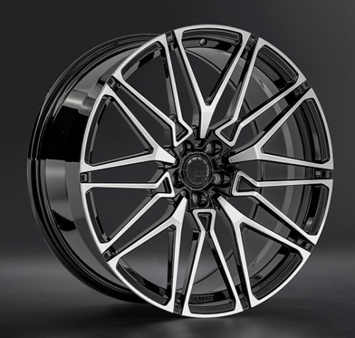 Диски LS Forged FG54 10.5 х 22 5*112 Et: 43 Dia: 66.6 черный полностью полированный