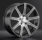 Диски LS wheels LS1322 8 х 17 5*114,3 Et: 35 Dia: 67.1 черный полностью полированный