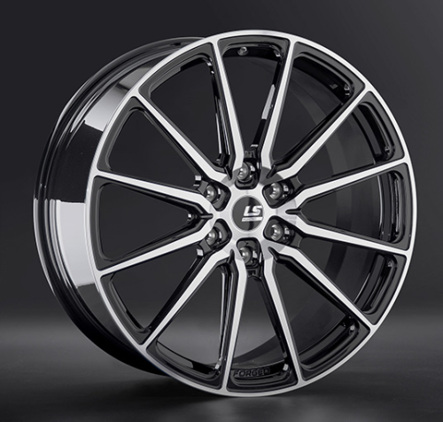 Диски LS Forged FG02 9 х 22 6*139,7 Et: 45 Dia: 95.1 черный полностью полированный