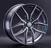 Диски LS wheels LS 1242 7.5 х 17 4*100 Et: 40 Dia: 60.1 серый с полировкой