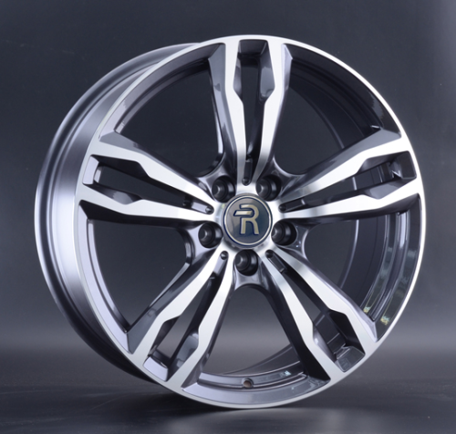 Диски Replay B231 8 х 19 5*112 Et: 47 Dia: 66.6 серый с полировкой