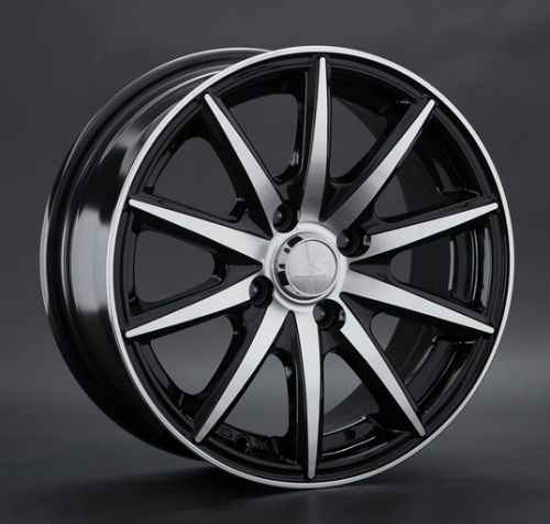Диски LS wheels LS221 6.5 х 15 4*100 Et: 45 Dia: 73.1 черный полностью полированный
