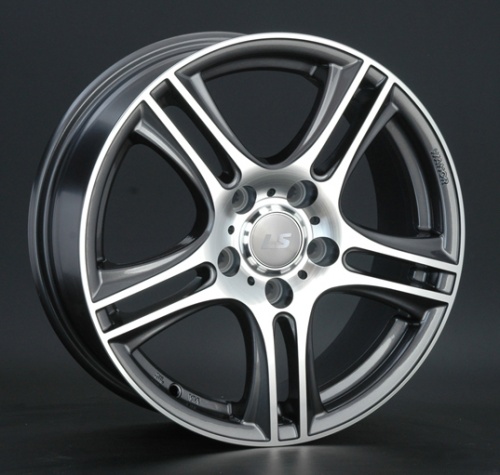 Диски LS wheels LS 838 6.5 х 15 5*112 Et: 45 Dia: 57.1 серый с полировкой